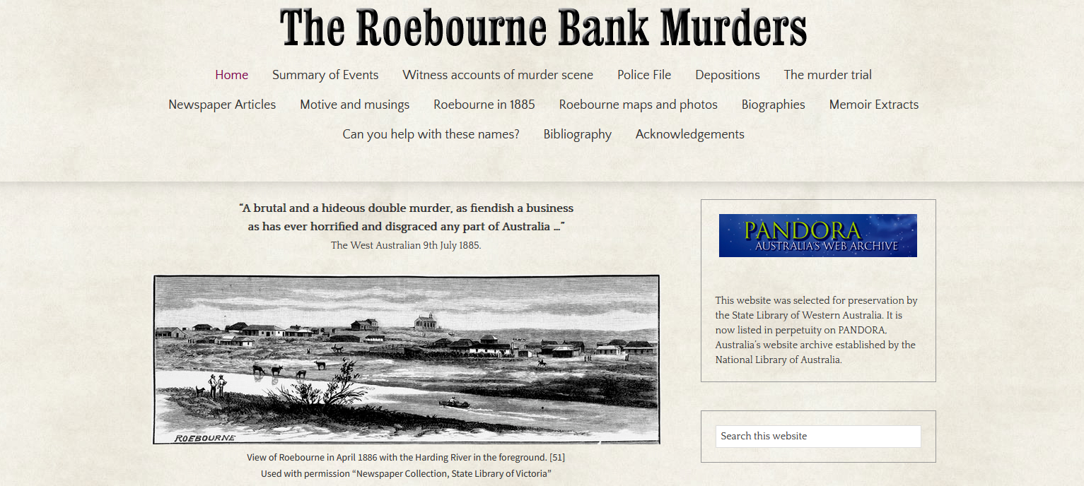 Roebourne Murders